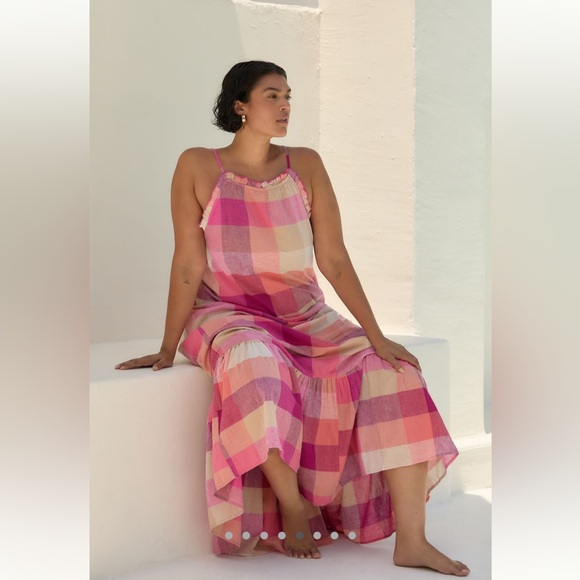 Anthropologie Malika Printed Maxi Dress NWT